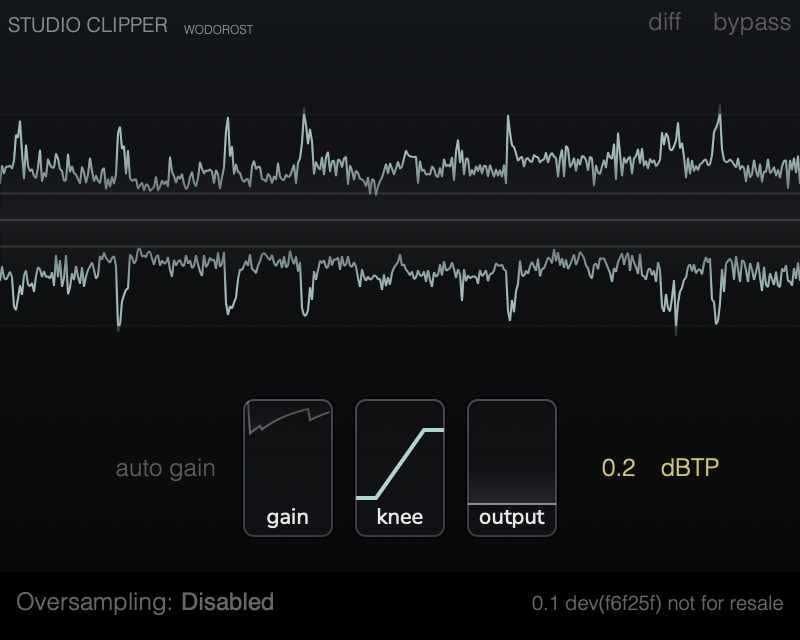 Studio Clipper plugin screenshot